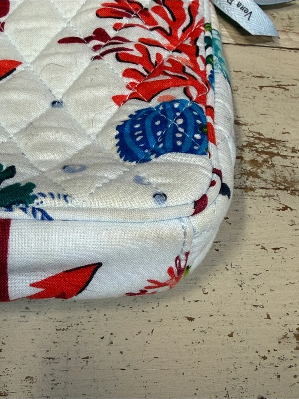 Vera Bradley Anchors Aweigh Nautical Print Crossbody